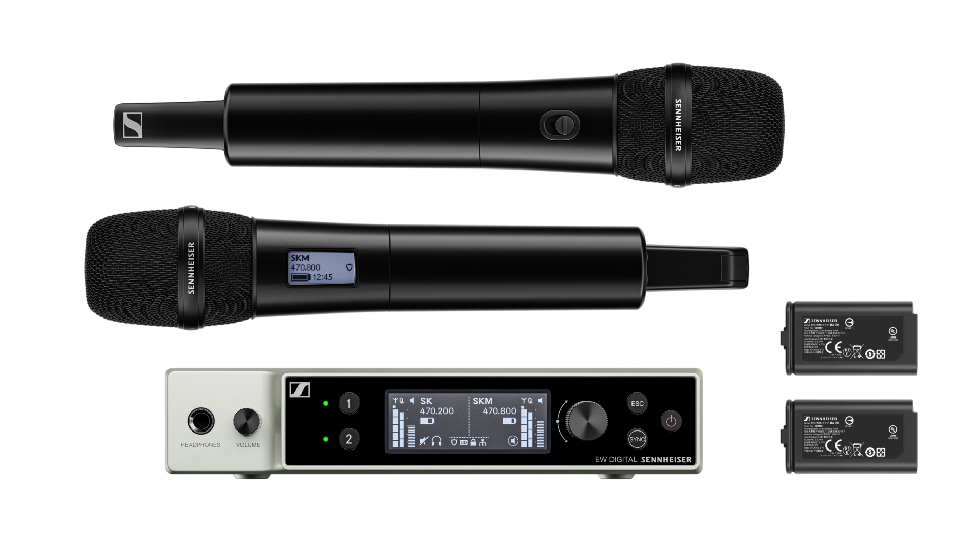 Sennheiser Shows Next Generation of Evolution Wireless Digital Family of  Microphones – rAVe [PUBS]