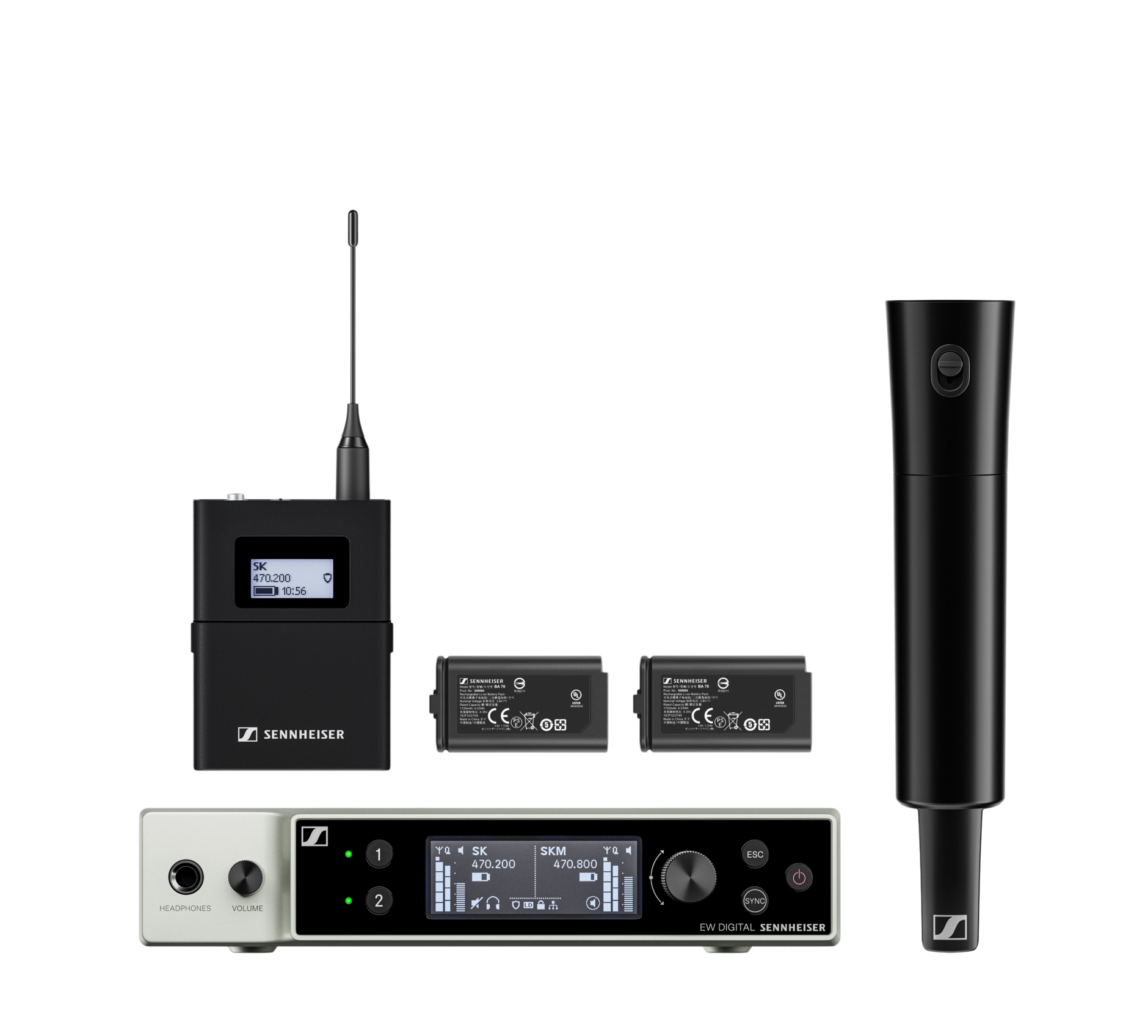 Evolution Wireless Digital EW-DX MKE2 SET