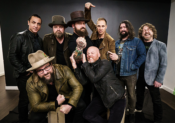 The Zac Brown Band rides to the top with Sennheiser