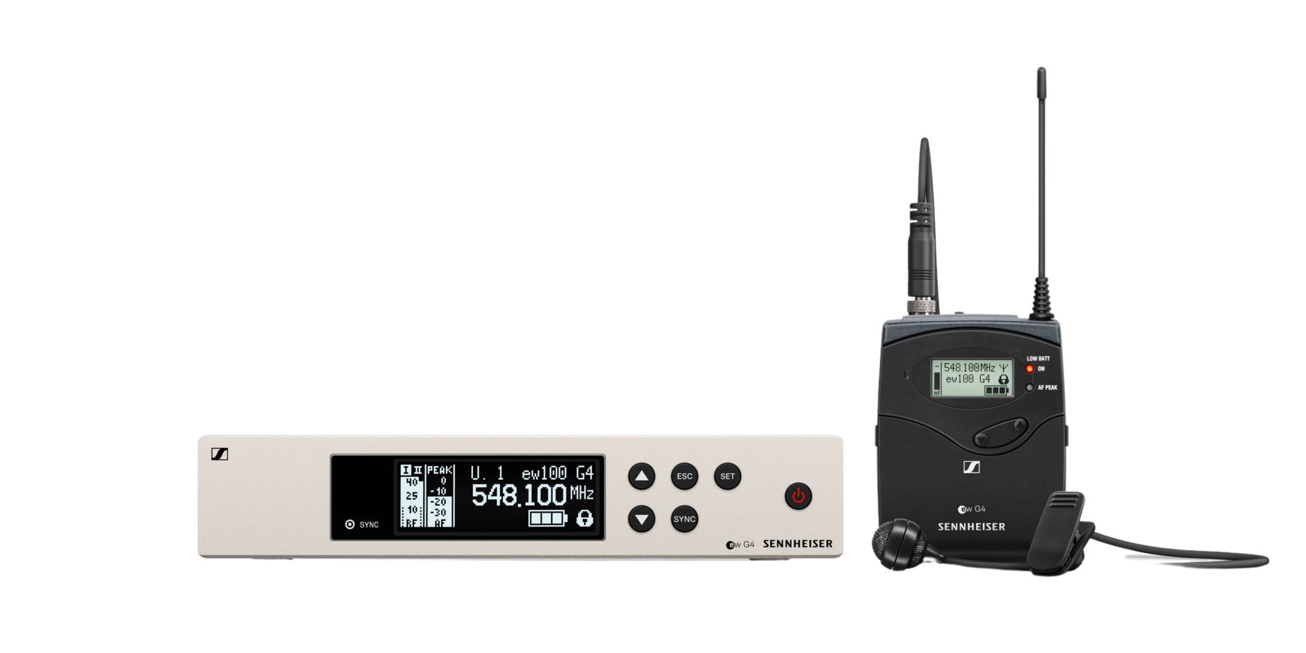 Lavalier microphone system EW 100 G4 ME4 Sennheiser