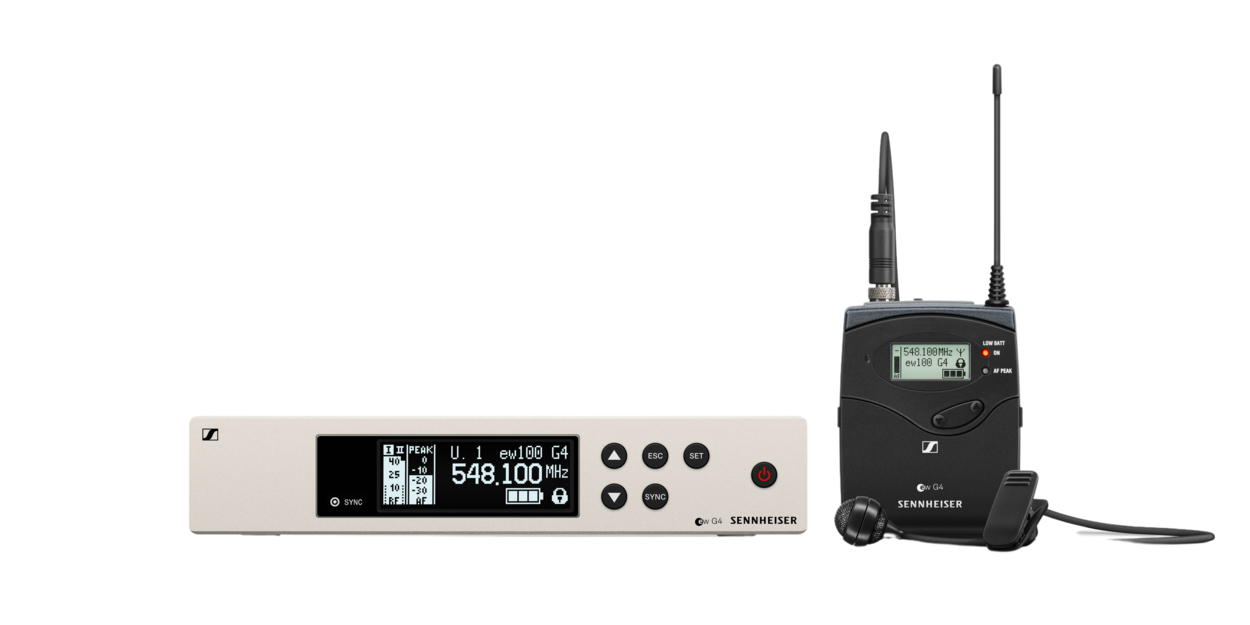 Lavalier microphone system EW 100 G4 ME4 | Sennheiser