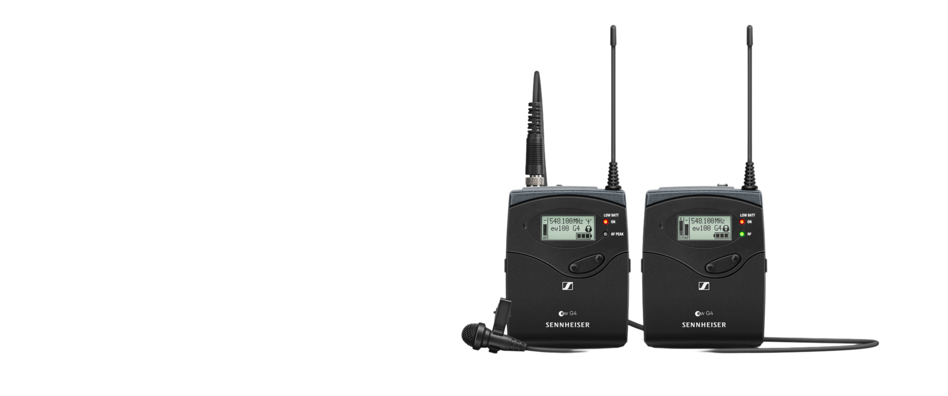 Sennheiser EW 112P G4 Camera-Mount Wireless Omni Lavalier Microphone System  (A: 516 to 558 MHz)