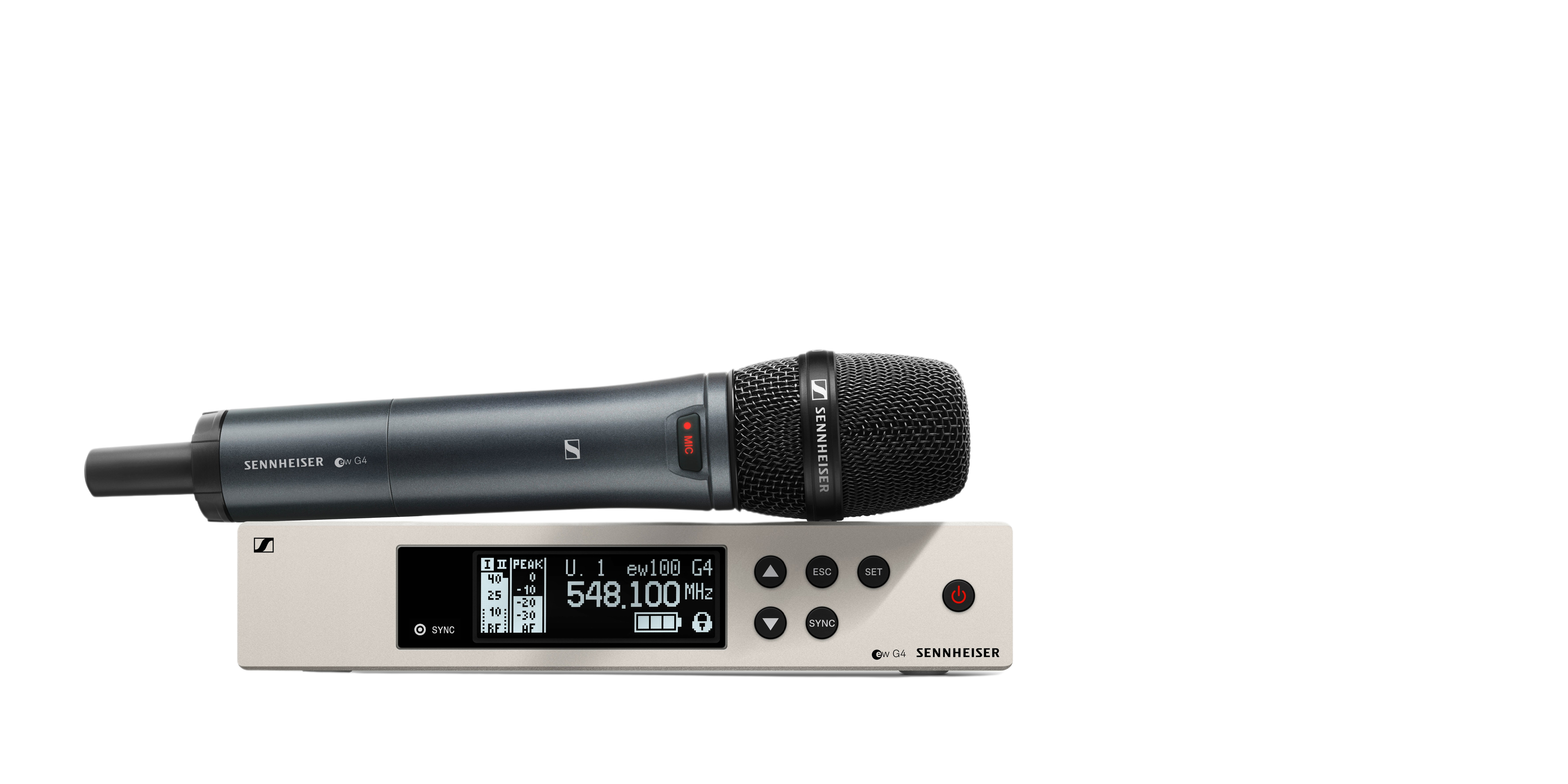Sistema de micrófono inalámbrico para montaje en cámara Sennheiser EW135P  G4-G con micrófono dinámico cardioide – Sonotec