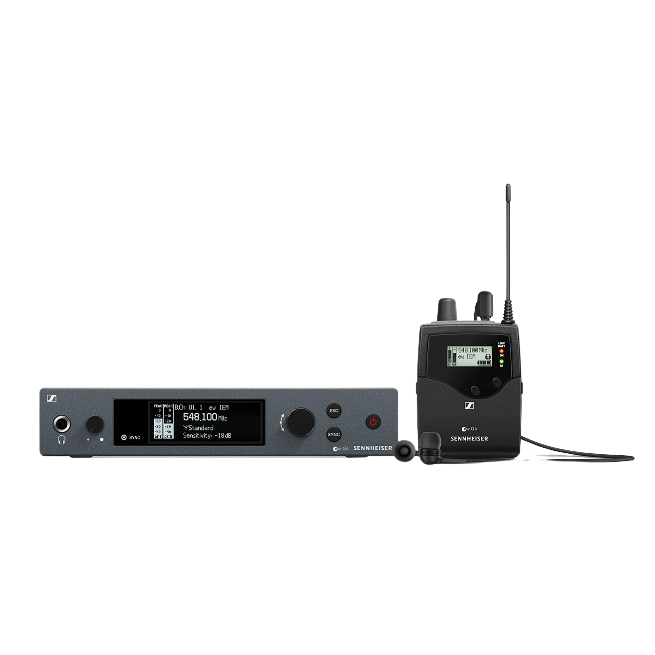 Sennheiser ew IEM G4 Wireless Stereo Monitoring System - Sound